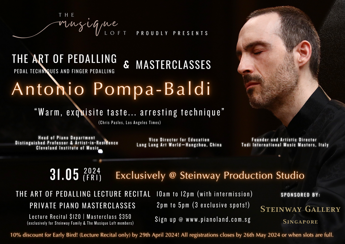 Private Masterclass by Steinway Artist Antonio Pompa Baldi - 31 MAY 20 ...